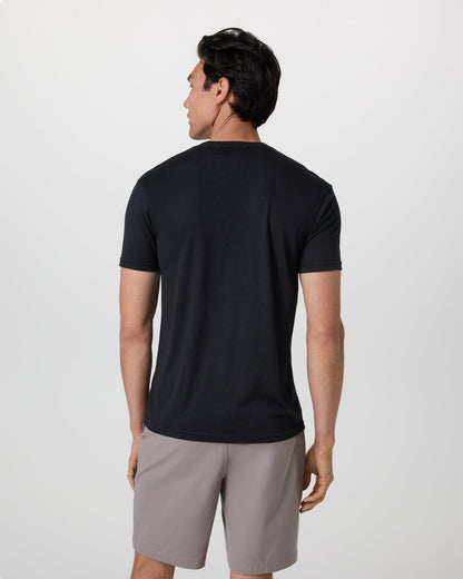 V1 Logo Tee Men's Black Graphic Tee | Vuori online - US 3244