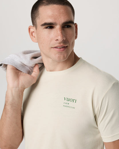 Vortex Tee Men's Natural Performance T-Shirt | Vuori discount - US 8975