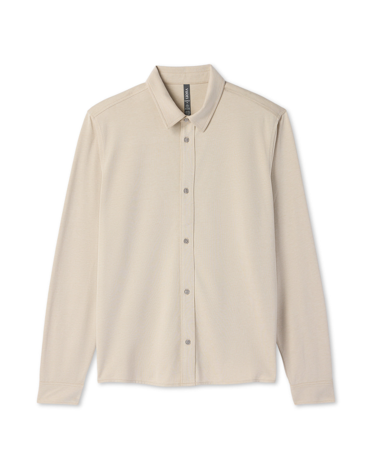 Long Sleeve Knit Oxford Button Down Men's Trench Shirt | Vuori shop - US 1186