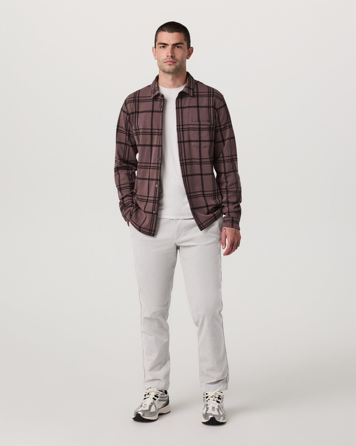 Seaview Plaid Button Down Shirt Men's Huckleberry Shirt | Vuori online - US 6188