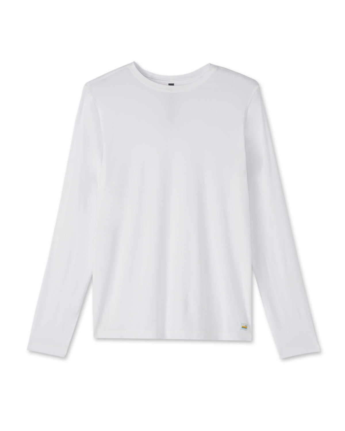 Long Sleeve Strato Tech Tee Men's White Shirt | Vuori discount - US 8056