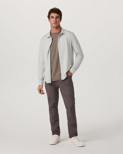 Men's Long Sleeve Ponto Button Down Salt Heather | Vuori outlet - US 7671