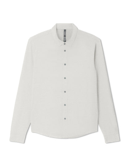 Men's Long Sleeve Ponto Button Down Salt Heather | Vuori outlet - US 7671