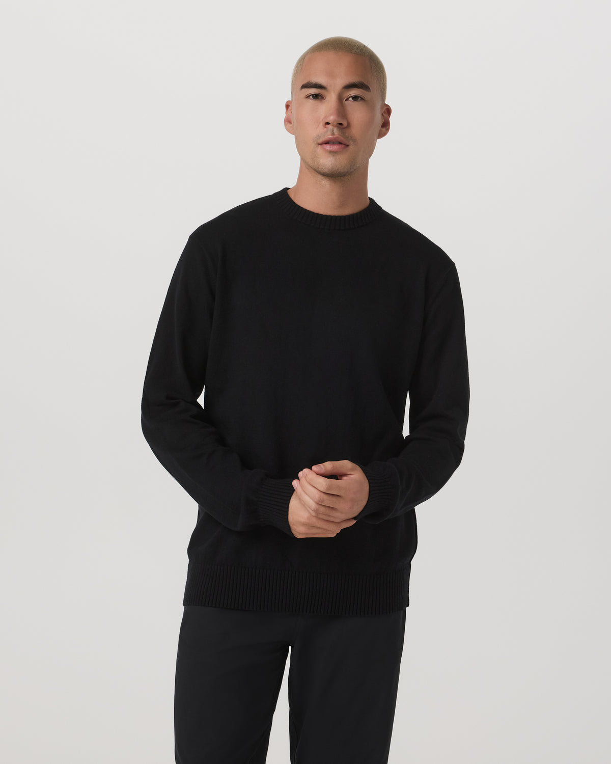 Fluent Sweater Men's Black Sweater | Vuori onsale - US 1674