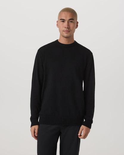 Fluent Sweater Men's Black Sweater | Vuori onsale - US 1674