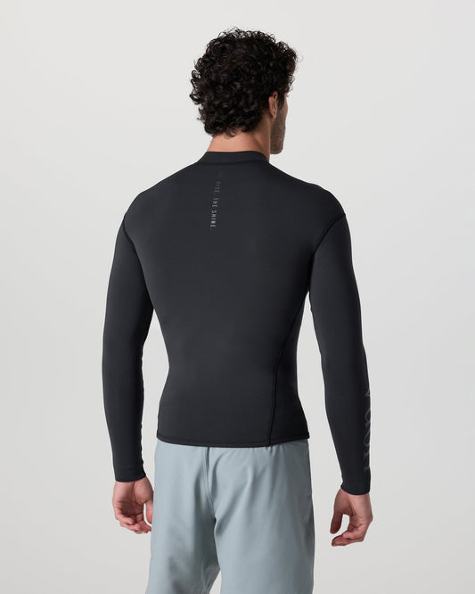 Long Sleeve Yulex Wetsuit Top Washed Black | Vuori for sale - US 9723