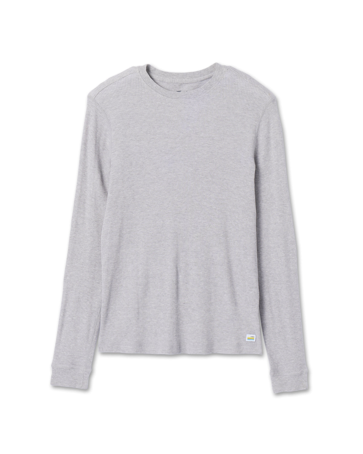 Waffle Crew Men's Light Grey Thermal Shirt | Vuori online - US 9984