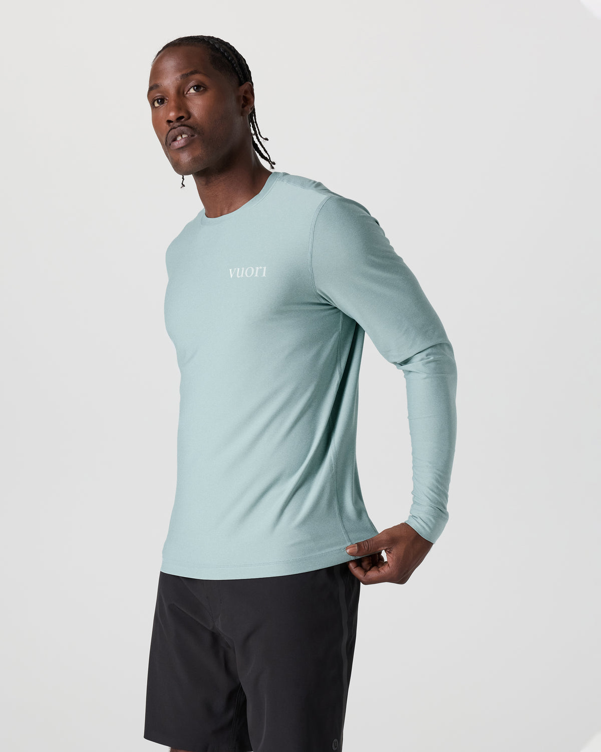 Uluwatu UPF Long Sleeve Sea Spray Heather | Vuori discount - US 7482