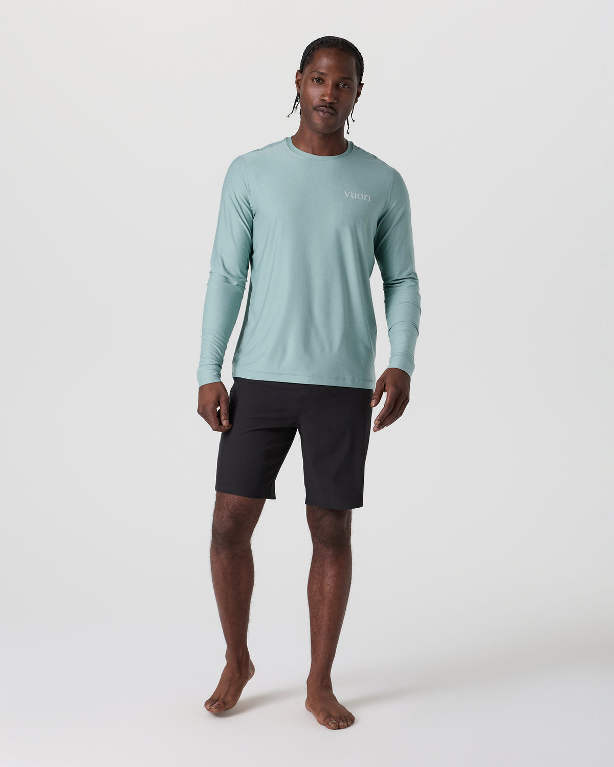 Uluwatu UPF Long Sleeve Sea Spray Heather | Vuori discount - US 7482
