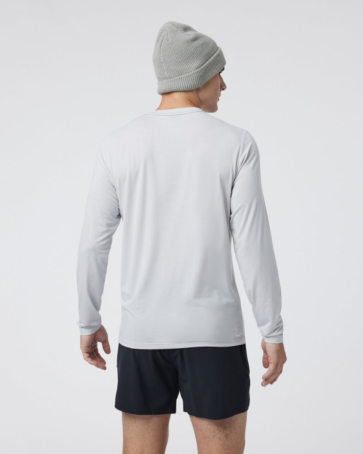 Long Sleeve Current Tech Tee Frost Grey | Vuori onsale - US 5326