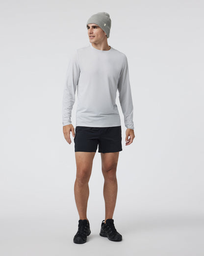 Long Sleeve Current Tech Tee Frost Grey | Vuori onsale - US 5326