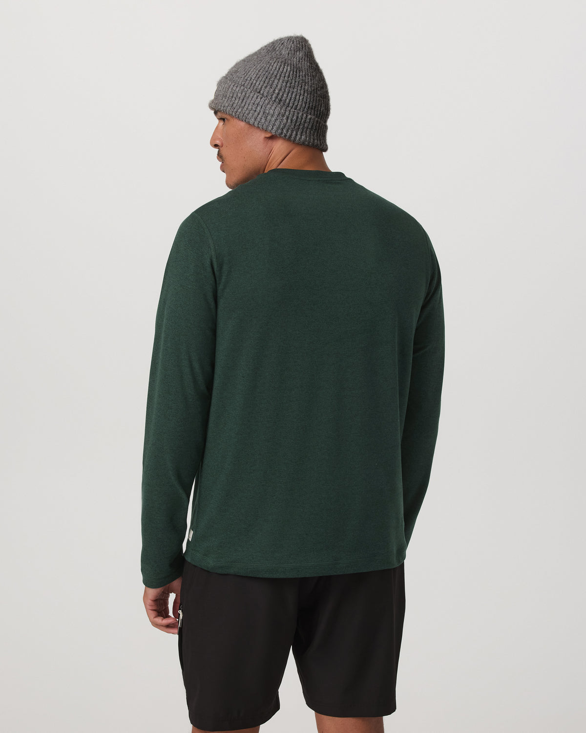 Long Sleeve Ponto Performance Tee Evergreen Heather | Vuori discount - US 6539