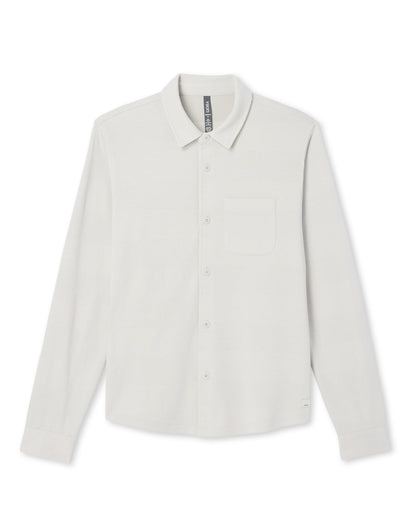 Jeffreys Overshirt Men's Winter Grey Heather Shirt | Vuori shop - US 9868