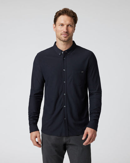 Long Sleeve Ace Button Down Men's Black Shirt | Vuori for sale - US 6089