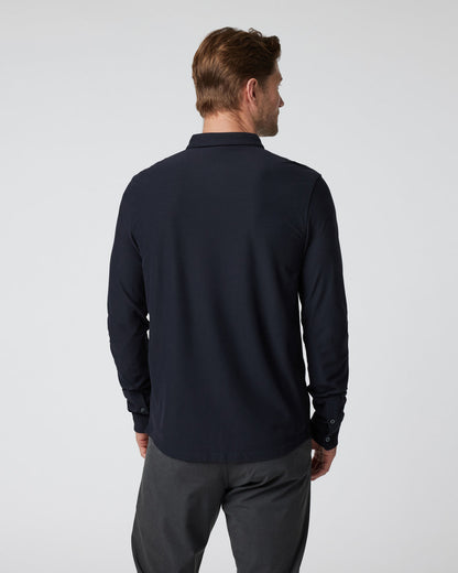 Long Sleeve Ace Button Down Men's Black Shirt | Vuori for sale - US 6089