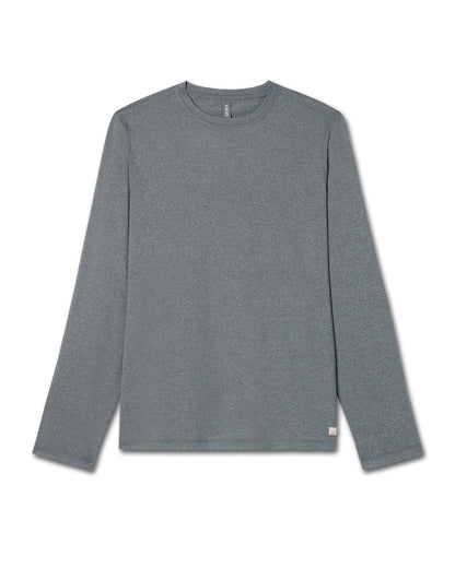 Long Sleeve Tradewind Performance Tee 2.0 Heather Grey | Vuori online - US 8943