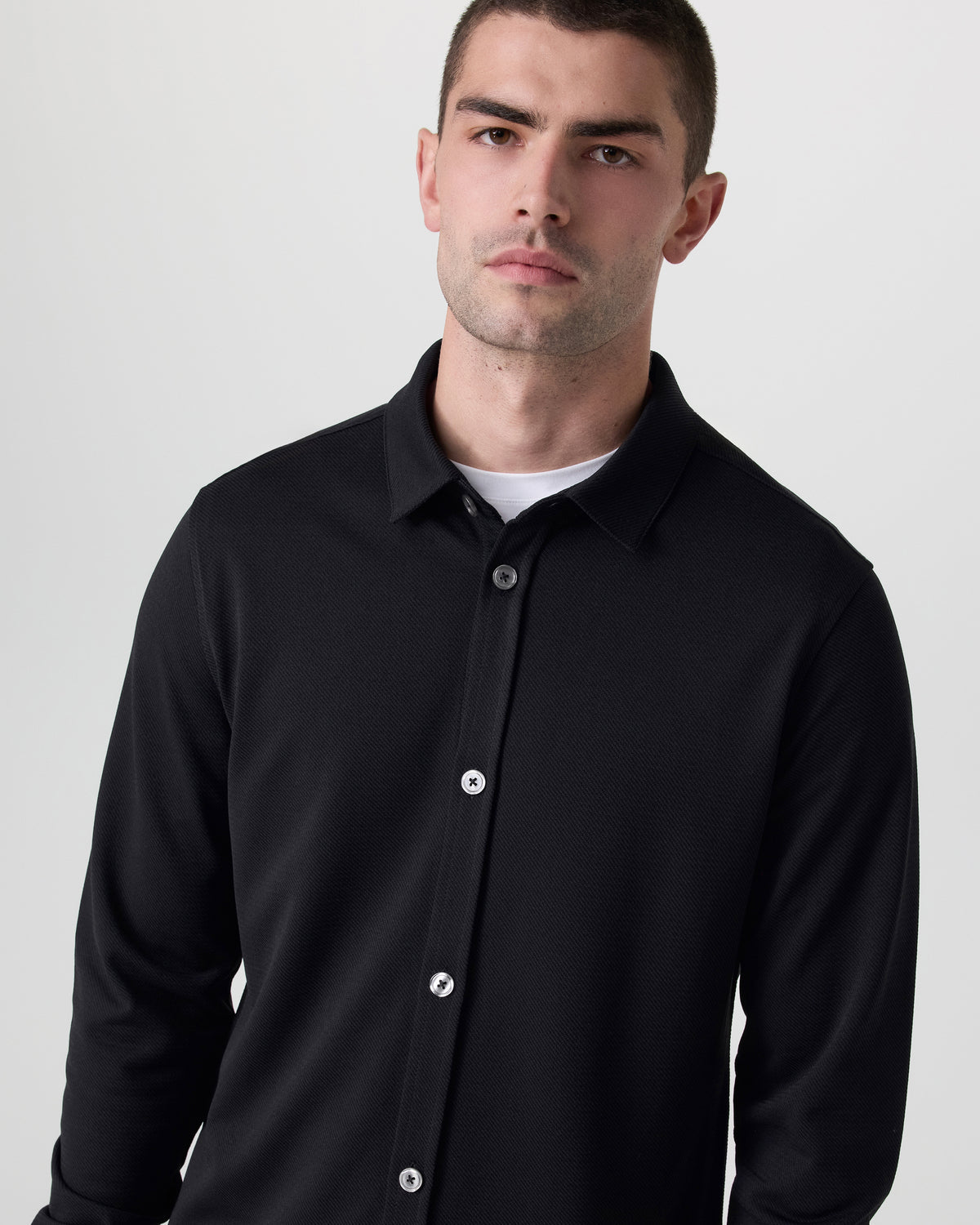 Long Sleeve North Beach Button Down Black | Vuori outlet - US 2941