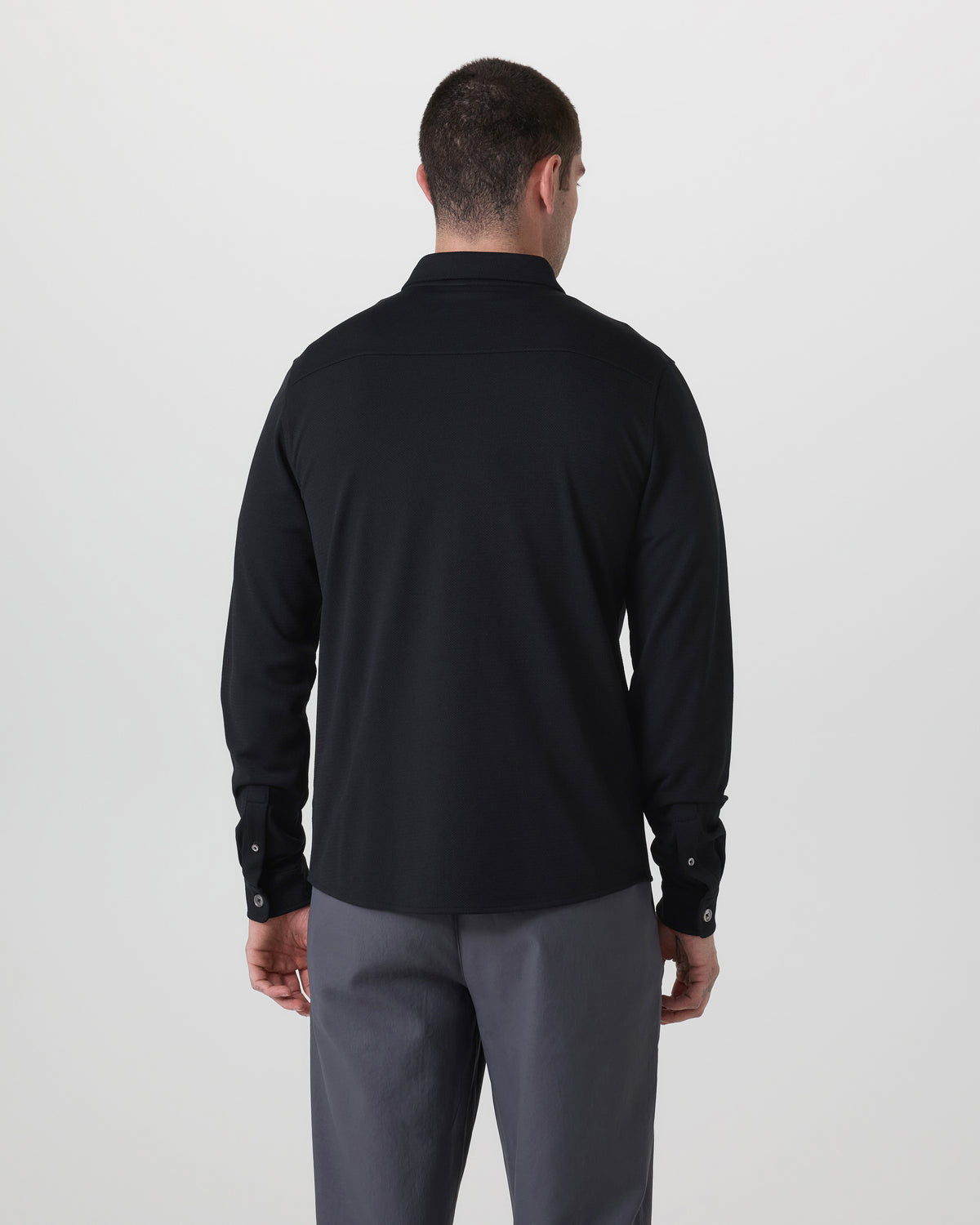 Long Sleeve North Beach Button Down Black | Vuori outlet - US 2941