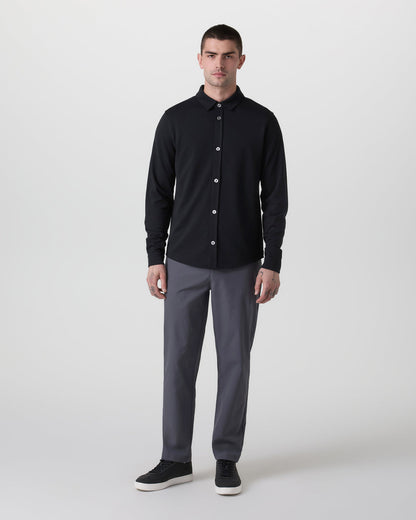 Long Sleeve North Beach Button Down Black | Vuori outlet - US 2941