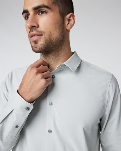 Long Sleeve Manhattan Button Down Sky Grey | Vuori shop - US 2260