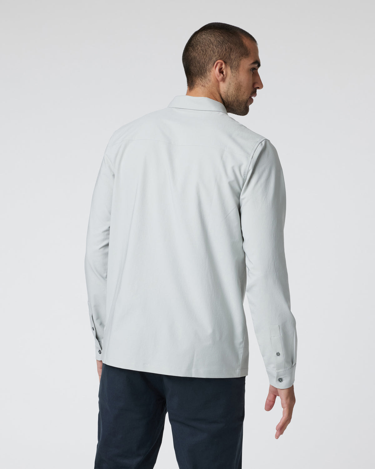 Long Sleeve Manhattan Button Down Sky Grey | Vuori shop - US 2260