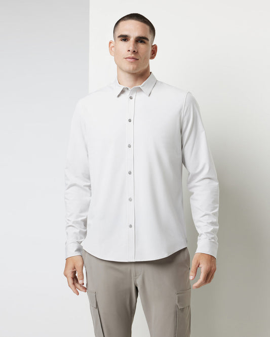 Long Sleeve Bridge Button Down Men's Salt Shirt | Vuori onsale - US 6753