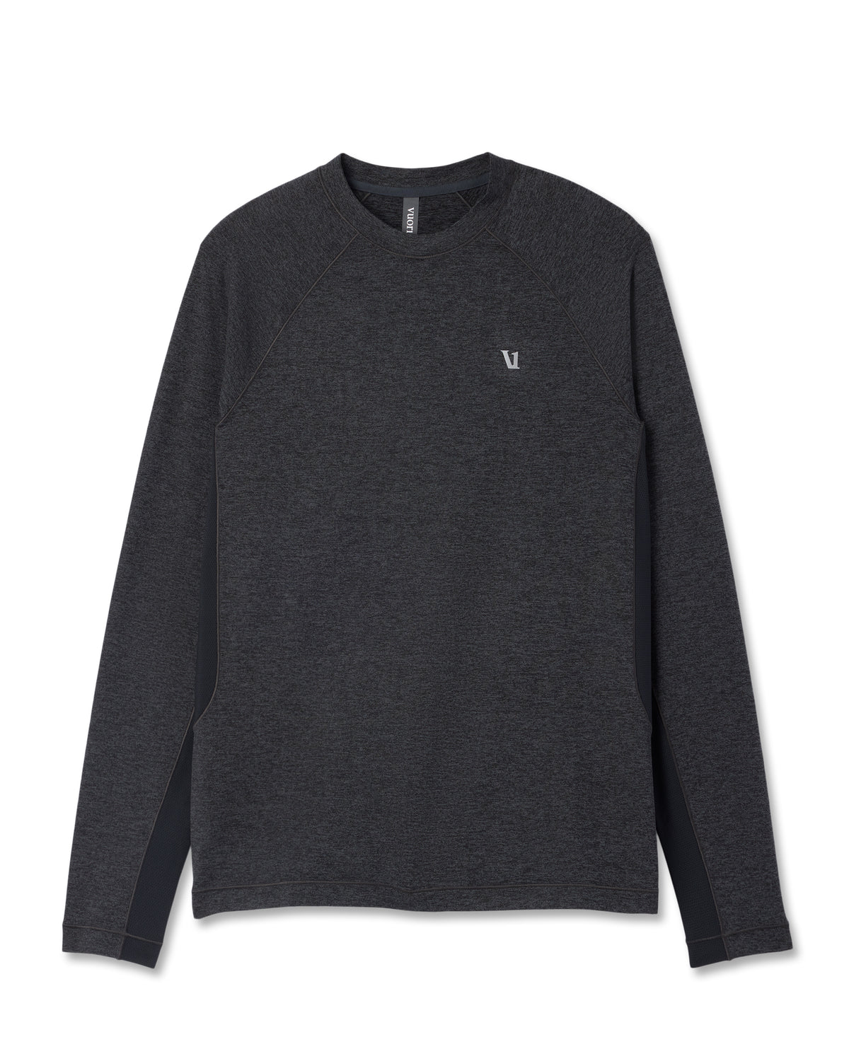 Long Sleeve Ponto Hybrid Baselayer Charcoal Heather | Vuori for sale - US 6066