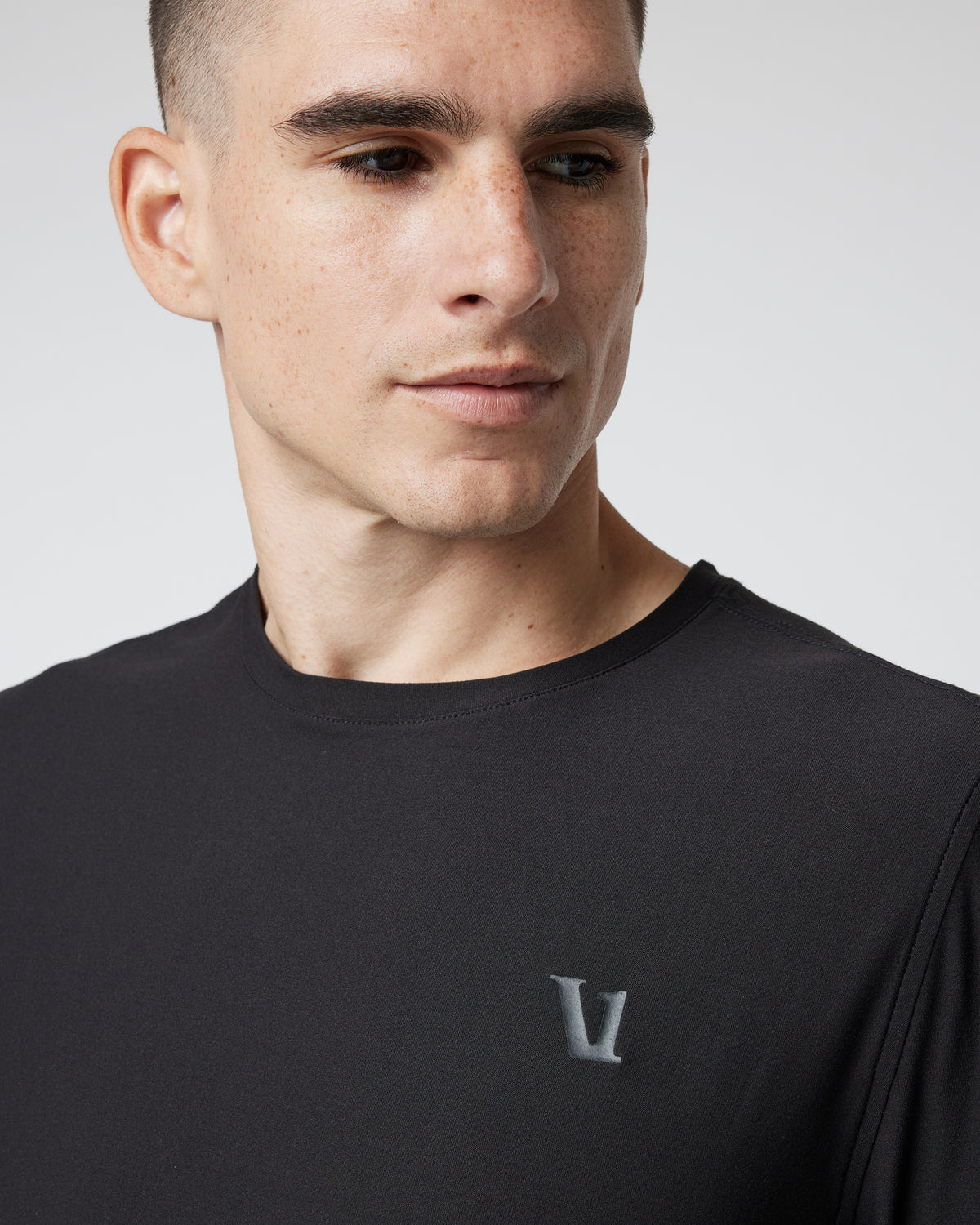 Long Sleeve Strato Graphic Tee Black Workout Tee | Vuori discount - US 1355