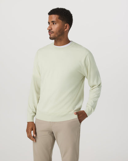 Men's Merino Fine Gauge Wool Sweater Sandalwood | Vuori online - US 2854
