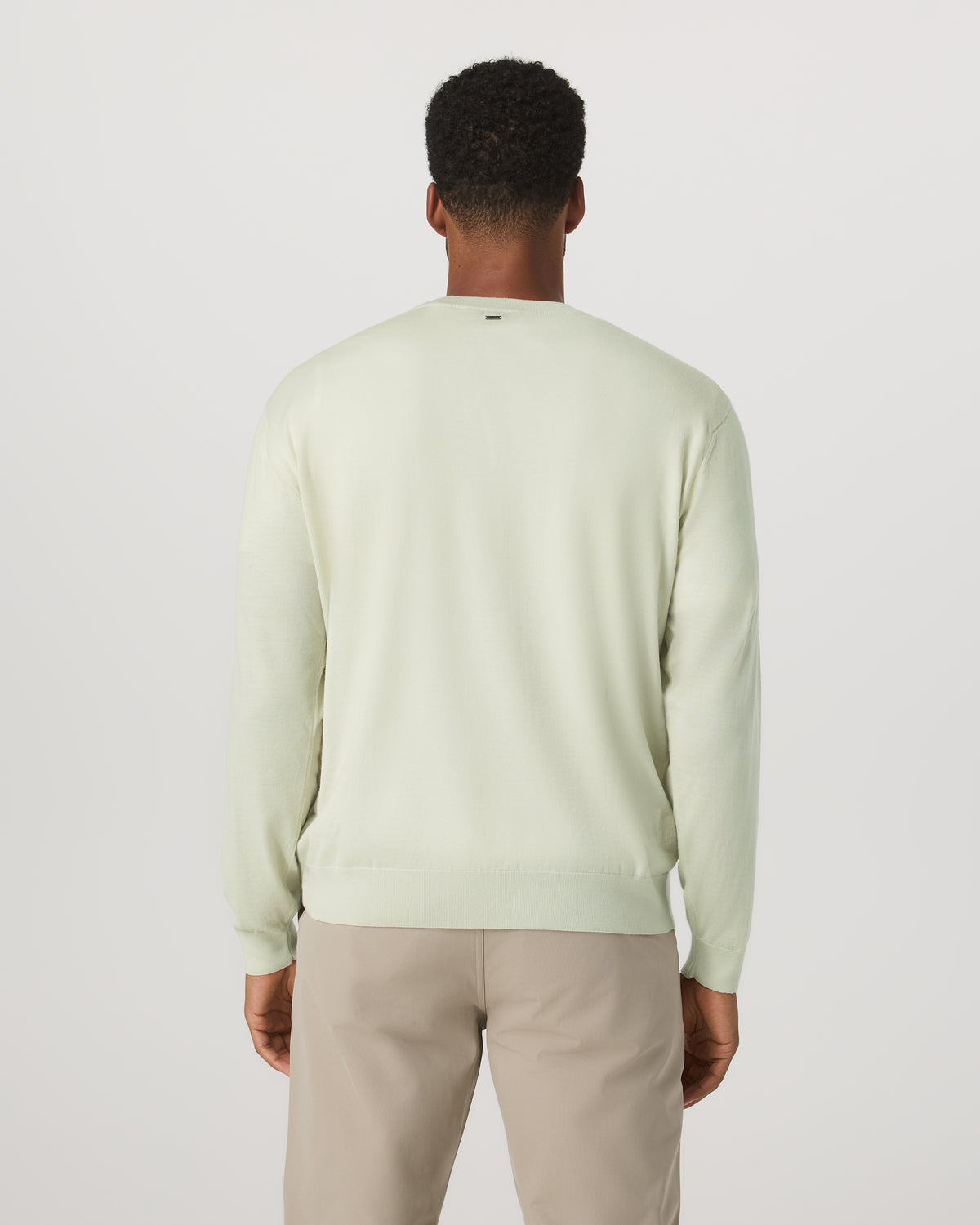Men's Merino Fine Gauge Wool Sweater Sandalwood | Vuori online - US 2854