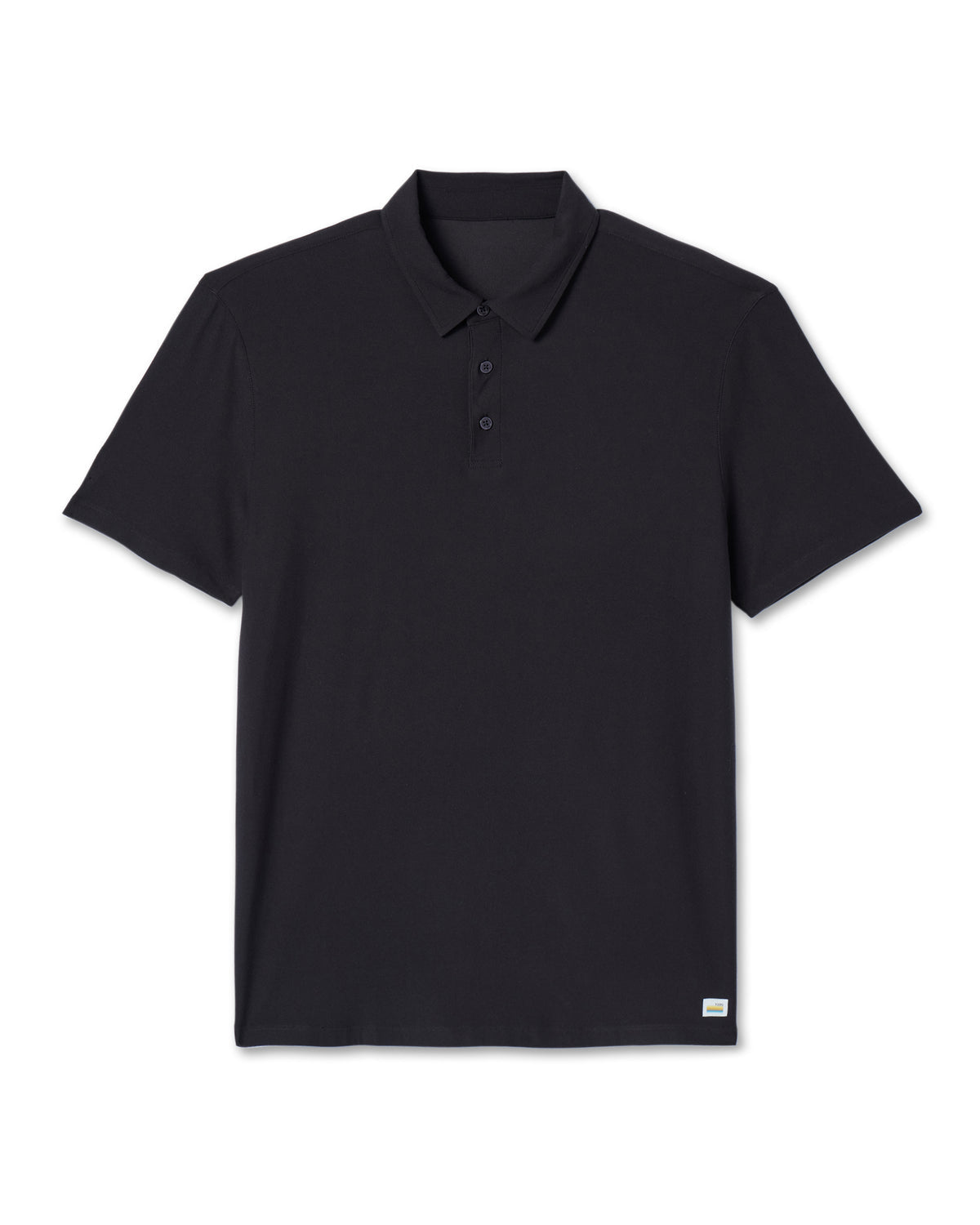 Strato Tech Polo Men's Black Polo Shirt | Vuori outlet - US 1313