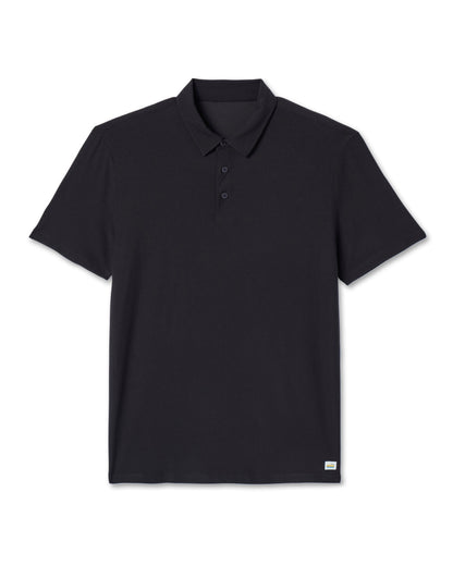 Strato Tech Polo Men's Black Polo Shirt | Vuori outlet - US 1313
