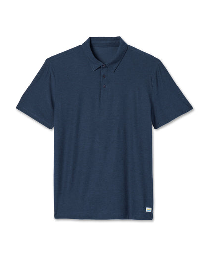 Strato Tech Polo Men's Navy Heather Polo | Vuori shop - US 5536