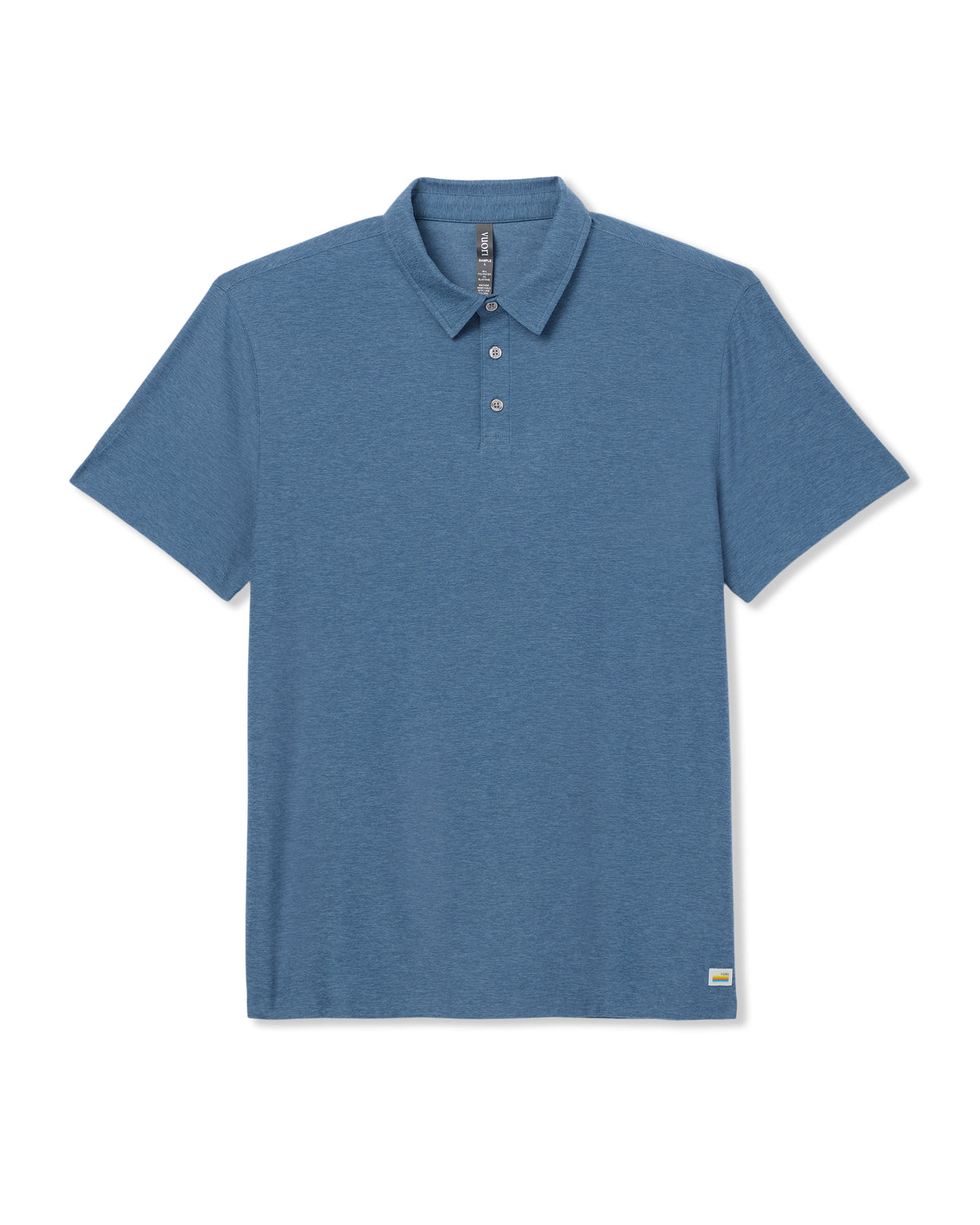 Strato Tech Polo Men's Pool Blue Heather Polo | Vuori sale - US 2273