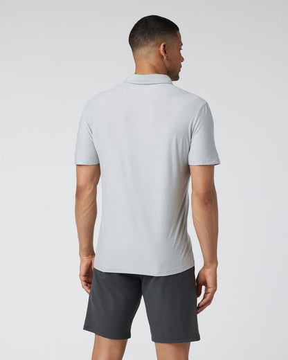 Strato Tech Polo Platinum Heather | Vuori discount - US 1683