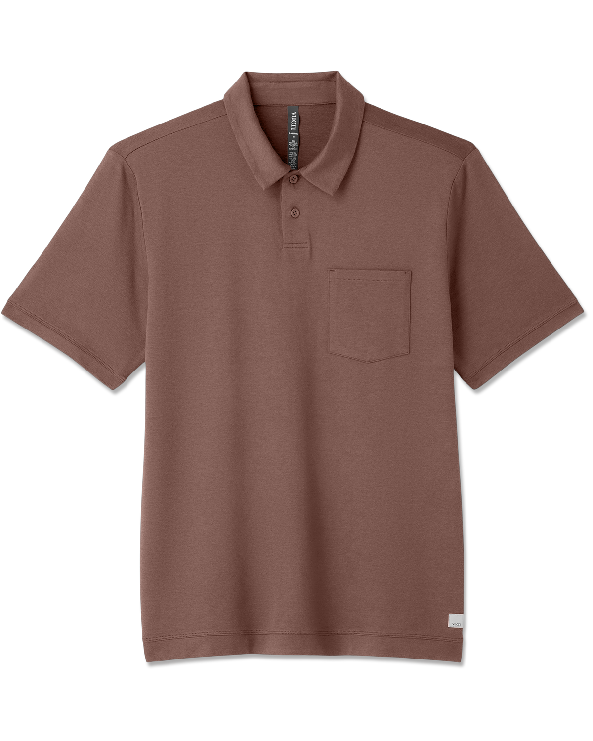 Short Sleeve Ponto Performance Polo Sable Heather | Vuori outlet - US 4567