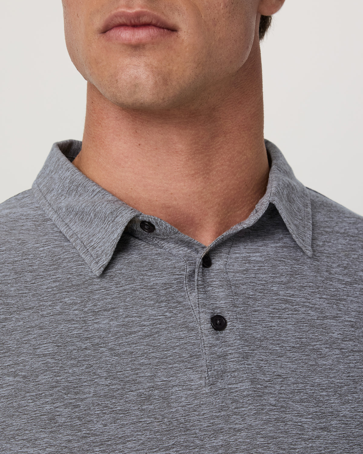 Strato Tech Polo Men's Heather Grey Polo Shirt | Vuori shop - US 1960