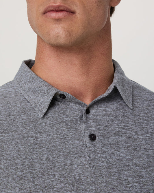 Strato Tech Polo Men's Heather Grey Polo Shirt | Vuori shop - US 1960