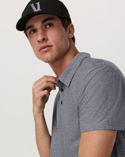 Strato Tech Polo Men's Heather Grey Polo Shirt | Vuori shop - US 1960