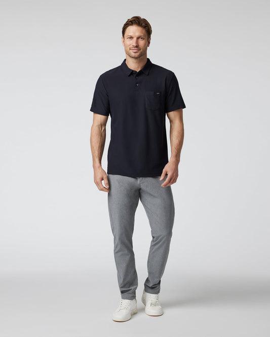 Ace Polo Men's Black Polo Clothing | Vuori shop - US 5507