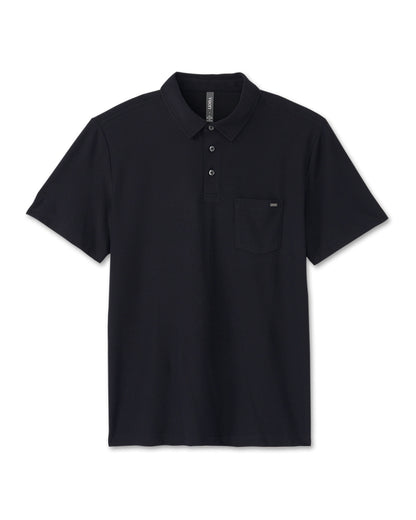 Ace Polo Men's Black Polo Clothing | Vuori shop - US 5507