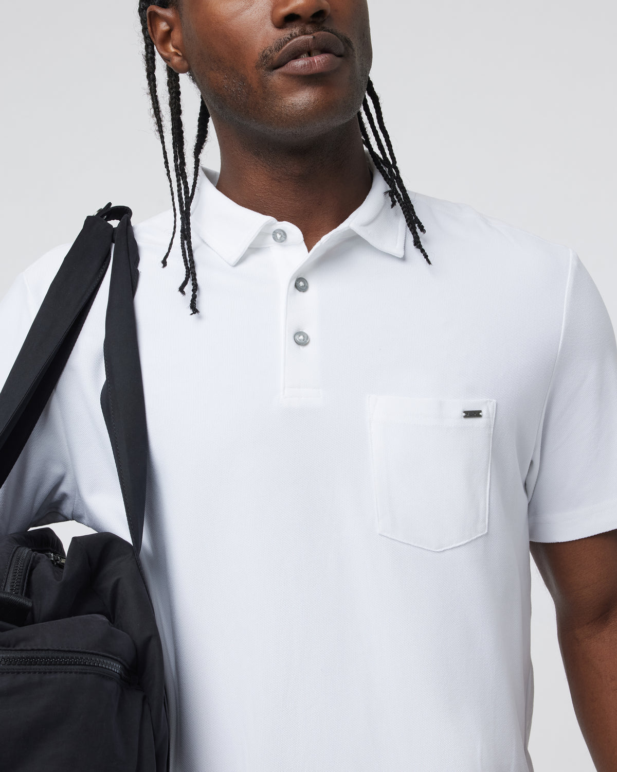 Ace Polo Men's White Polo Shirt | Vuori sale - US 1451