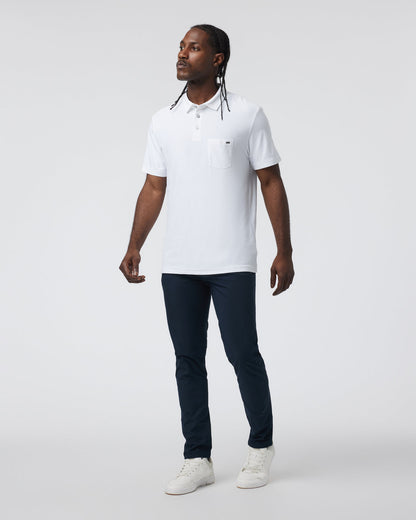 Ace Polo Men's White Polo Shirt | Vuori sale - US 1451
