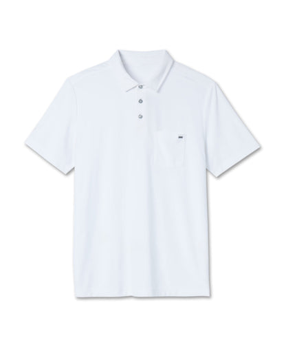 Ace Polo Men's White Polo Shirt | Vuori sale - US 1451