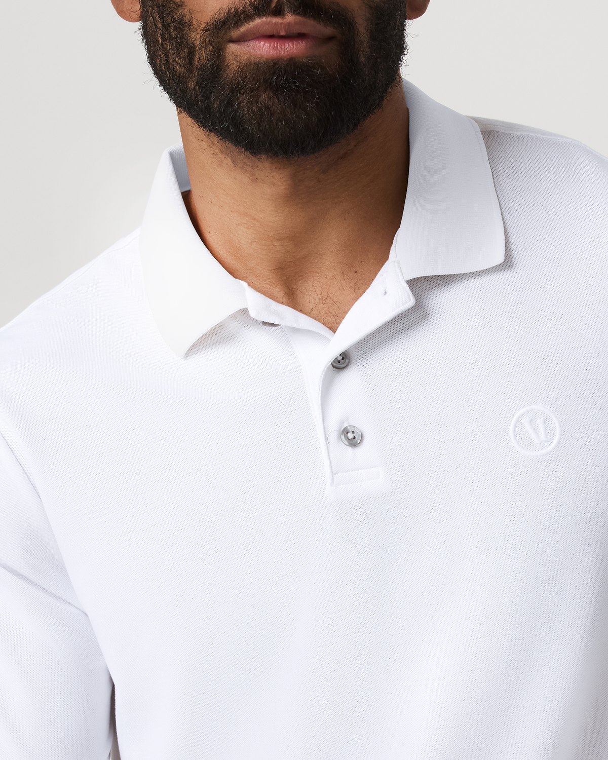 Men's Short Sleeve Gamepoint Polo 2.0 White - Non Tipped | Vuori onsale - US 8431