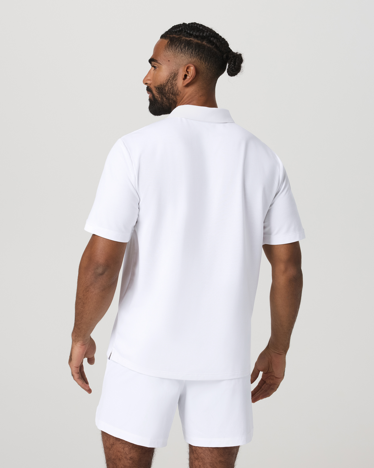Men's Short Sleeve Gamepoint Polo 2.0 White - Non Tipped | Vuori onsale - US 8431