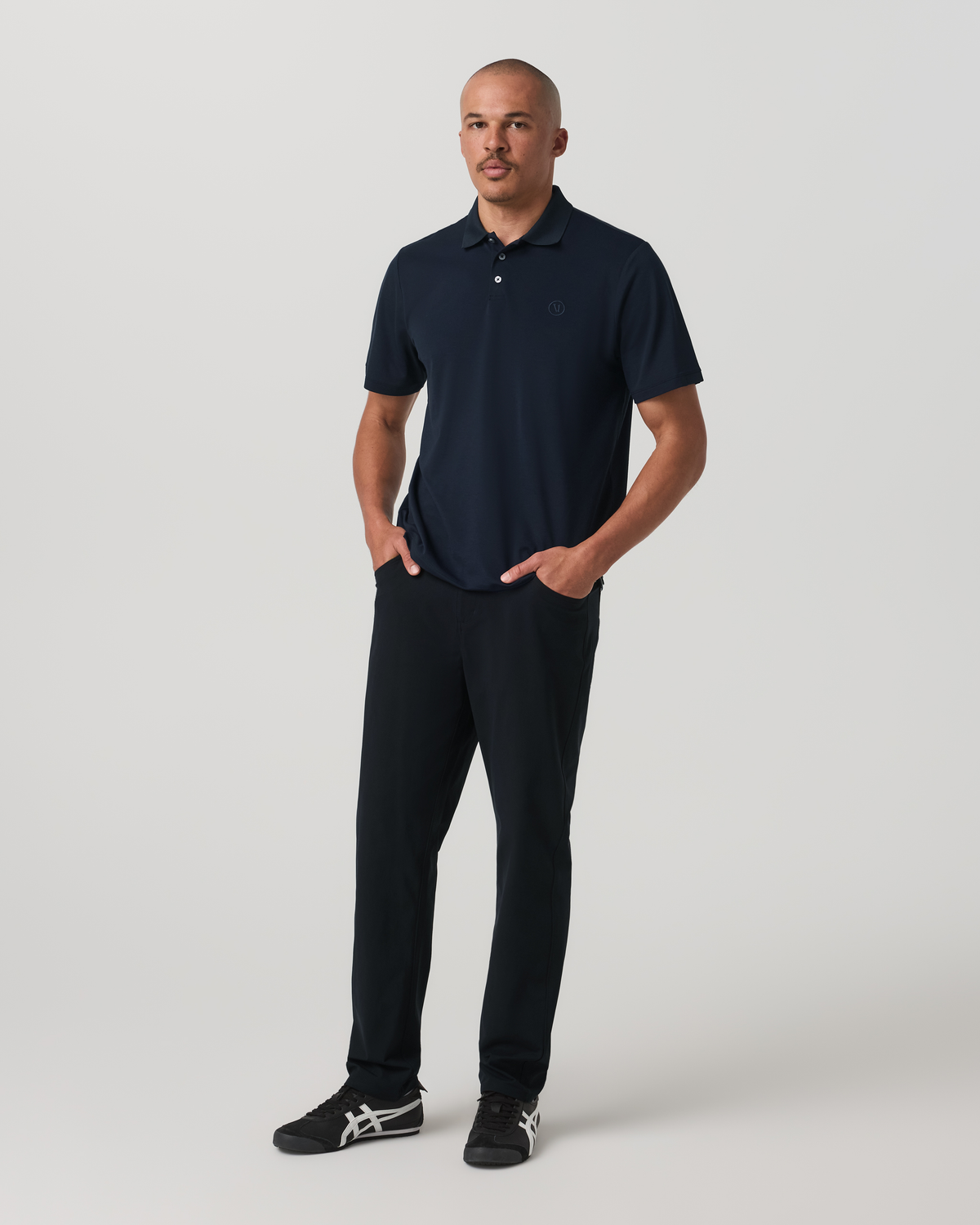 Men's Short Sleeve Gamepoint Polo 2.0 Ink - Non Tipped | Vuori discount - US 9296