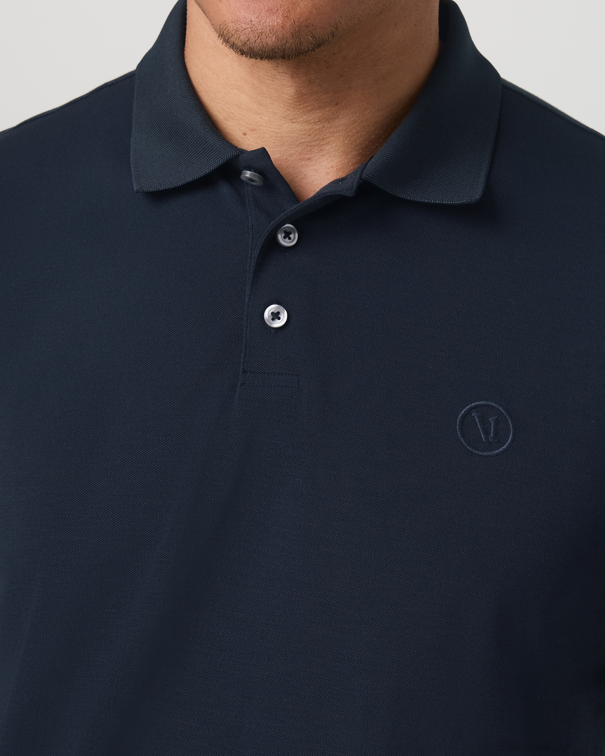 Men's Short Sleeve Gamepoint Polo 2.0 Ink - Non Tipped | Vuori discount - US 9296