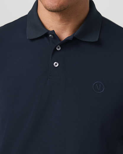 Men's Short Sleeve Gamepoint Polo 2.0 Ink - Non Tipped | Vuori discount - US 9296