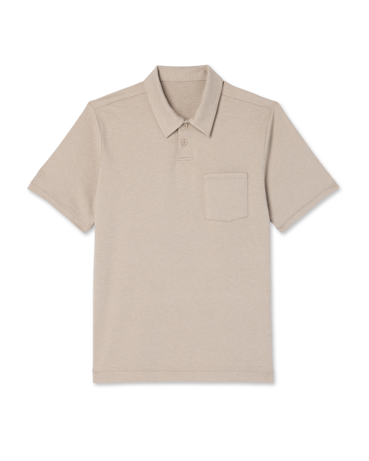 Short Sleeve Ponto Performance Polo Dark Salt Heather | Vuori sale - US 3554